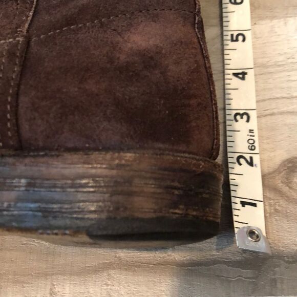 Fiorentini + Baker Riding Boots Brown Suede size 35 / US Size 5 - Picture 10 of 11